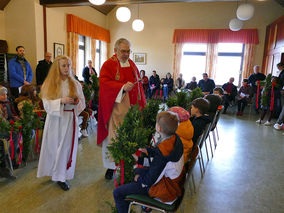 Palmsontag in St. Crescentius - Beginn der Heiligen Woche (Foto: Karl-Franz Thiede)